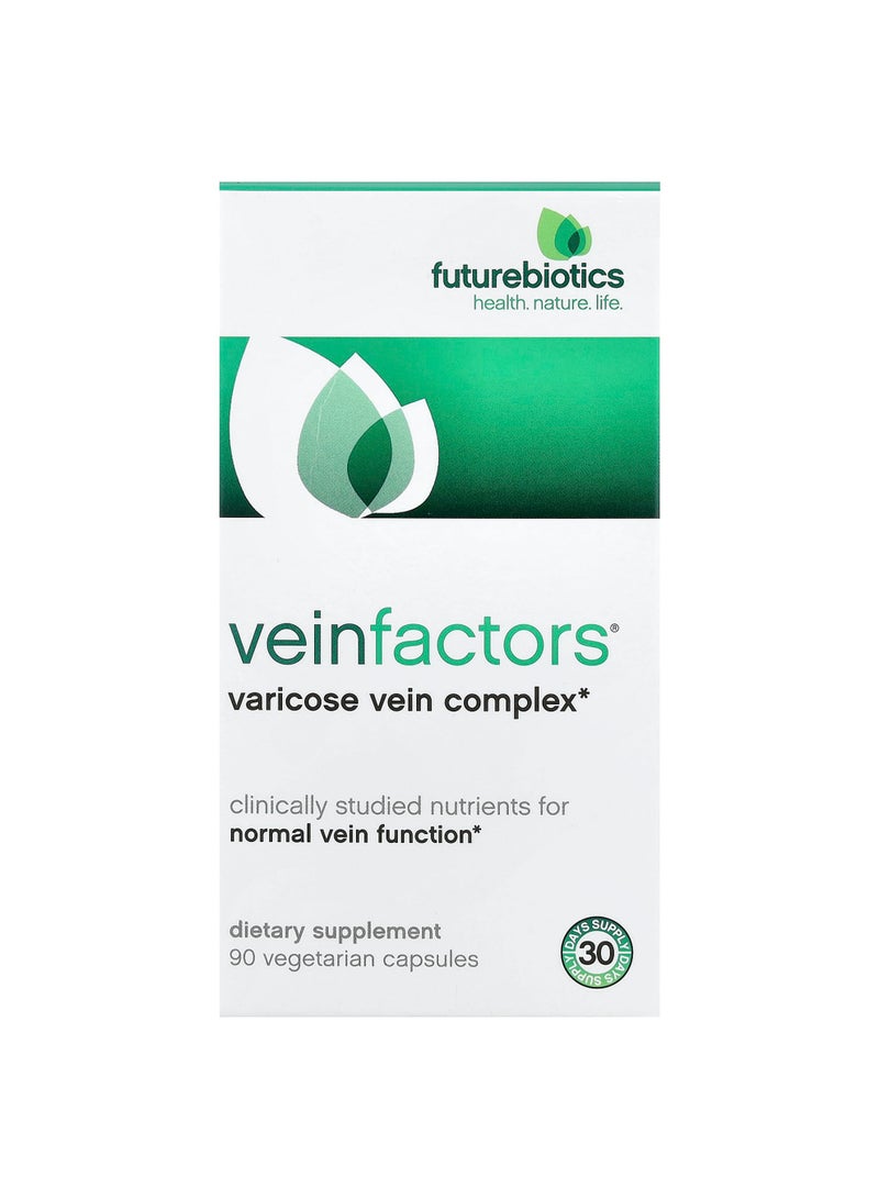 VeinFactors®, Varicose Vein Complex, 90 Vegetarian Capsules